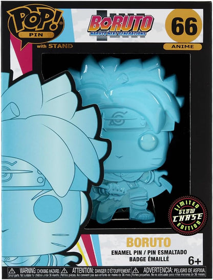 Funko Large Pop! Enamel Pin - Boruto Uzumaki Next Generations: Boruto Uzumaki With Marks - Boruto: Naruto Next Generations Enamel Pins - Cute Collectable Novelty Brooch - for Backpacks & Bags