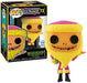 Funko Santa Jack Skellington Blacklight Exclusive #72 Protector and Box Include,small 3.75 in