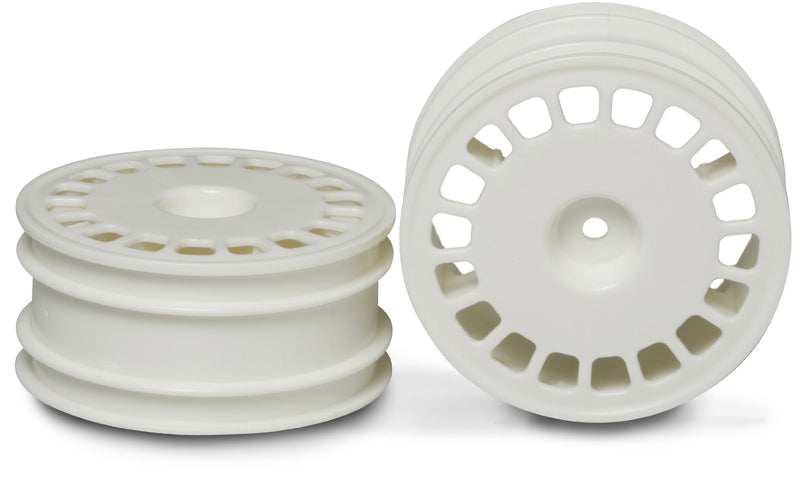 Tamiya 300053880 DF 03 Buggy Wheel Rims Dish Front 62/25 Set of 2 – White