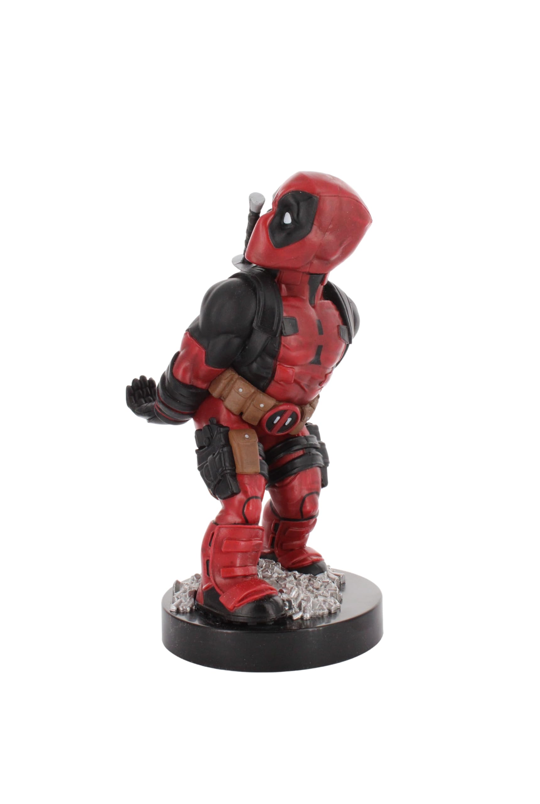 Cable Guys - Marvel Deadpool 3 Rear Repaint Gaming Accessories Holder & Phone Holder for Most Controller (Xbox, Play Station, Nintendo Switch) & Phones (iPhone, Samsung)