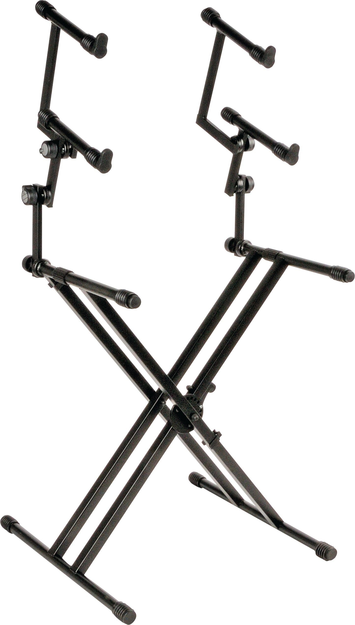 Quik Lok QL/623 Double Braced Triple Tier Keyboard Stand - Black