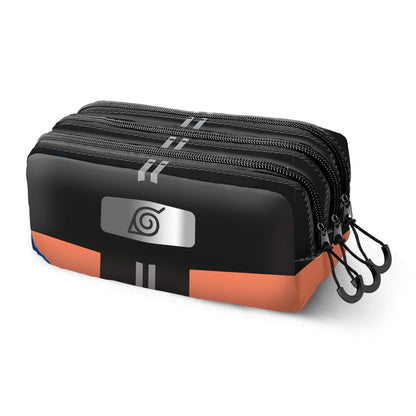 Naruto Dress-Fan Trick Pencil Case 2.2, Multicolour, 23 x 11 cm