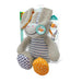 SES Creative 13136 Donkey-Peek-a-Boo Cuddly Toy, Yellow