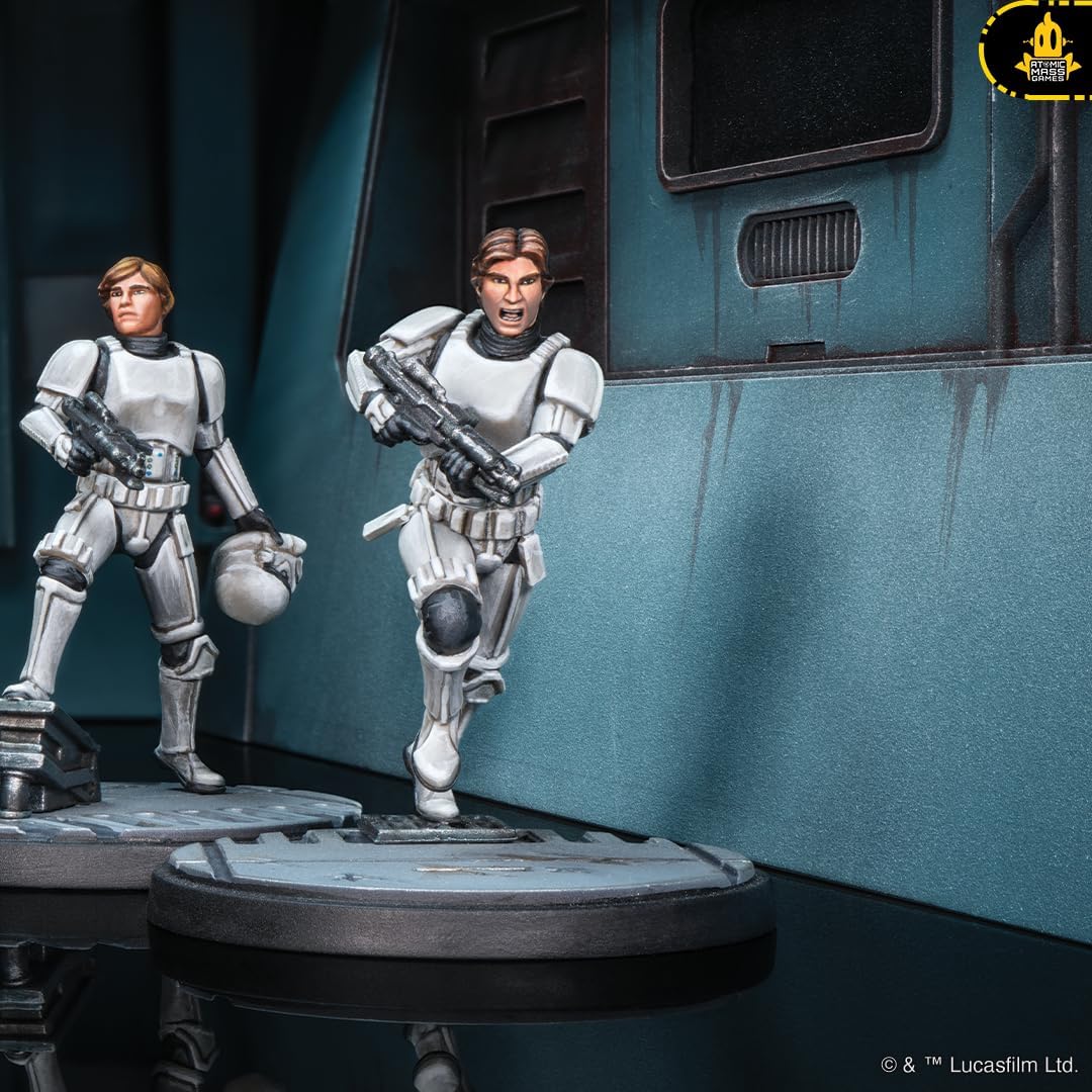 Atomic Mass Games | Star Wars Shatterpoint: This is Some Rescue! Squad Pack | A Partir de 14 Años | para 2 Jugadores | 90 Minutos por Partida | Multilenguaje (Incluye Español
