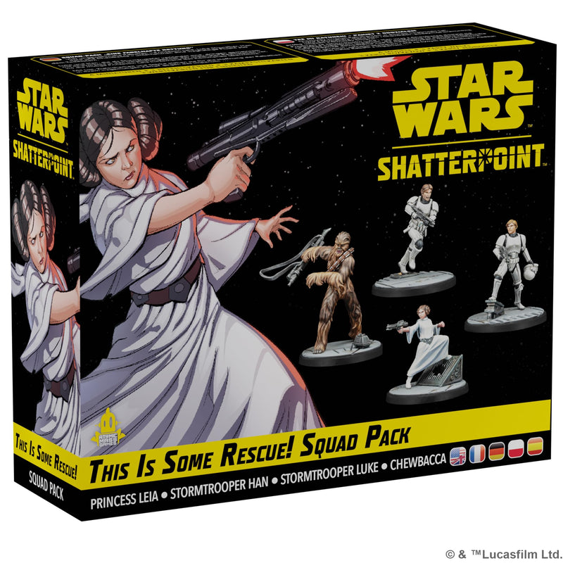 Atomic Mass Games | Star Wars Shatterpoint: This is Some Rescue! Squad Pack | A Partir de 14 Años | para 2 Jugadores | 90 Minutos por Partida | Multilenguaje (Incluye Español