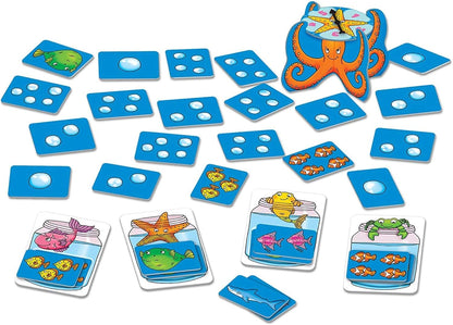 Orchard Toys Catch and Count Game, Practise Counting, A Fun Number and Counting Game for Children Age 3+, Educational Game Toy