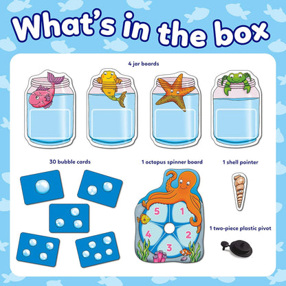 Orchard Toys Catch and Count Game, Practise Counting, A Fun Number and Counting Game for Children Age 3+, Educational Game Toy