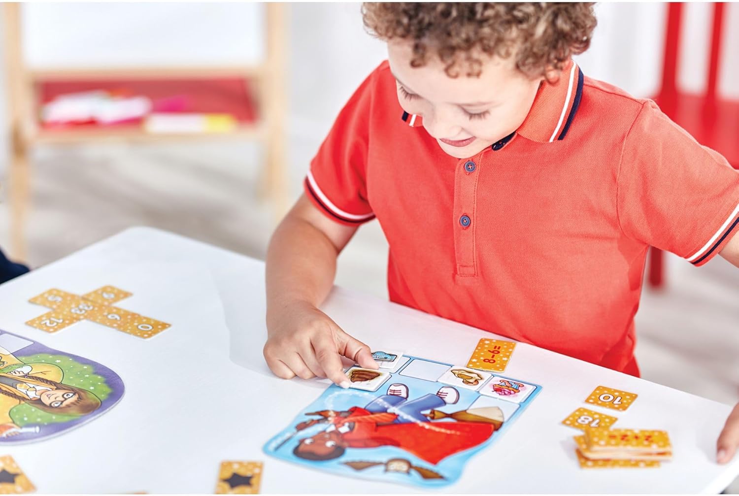 Orchard Toys Magic Maths , Magic Ink Reveals the Answer, Educational Maths Game, Practice Addition and Subtraction, Ages 5-7