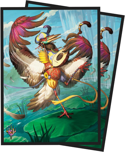 Ultra Pro - Magic The Gathering: Bloomburrow 100ct Deck Protector® MTG Sleeves Featuring Zinnia, Valley’s Voice, Protect and Store MTG Cards, Standard Size Card Sleeves
