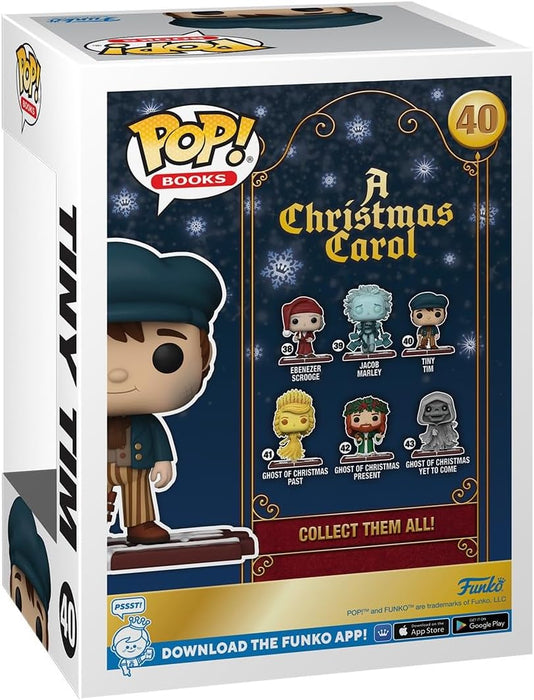 Funko Pop! Movies: A Christmas Carol - Tiny Tim - Collectable Vinyl Figure - Gift Idea - Official Merchandise - Toys for Kids & Adults - Movies Fans - Model Figure for Collectors and Display