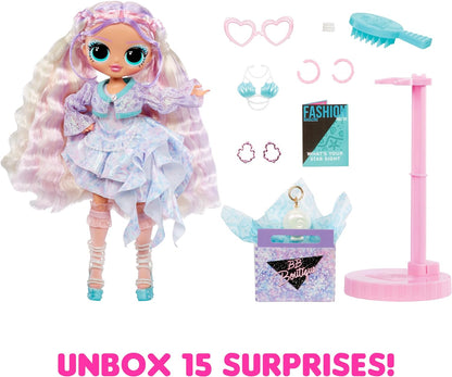 L.O.L. Surprise! OMG Fashion Doll Pearl with 15 Surprises - Doll Including Mermaid Themed Fashions and Accessories – Great for Kids Ages 4+
