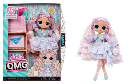 L.O.L. Surprise! OMG Fashion Doll Pearl with 15 Surprises - Doll Including Mermaid Themed Fashions and Accessories – Great for Kids Ages 4+