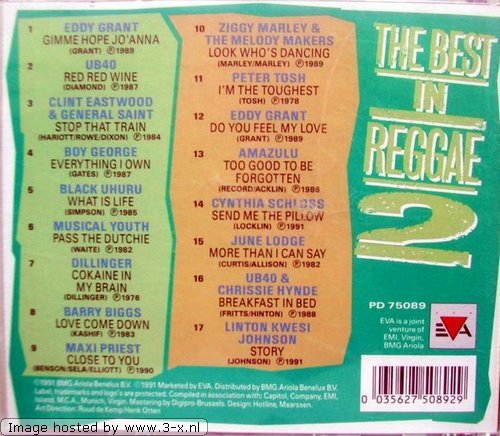 The Best In Reggae 2