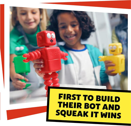TOMY Games T73660EN Hide and Squeak Robots, Multi