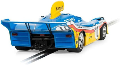 Scalextric Cars - C4444 Mirage GR8-2nd Lemans 1977 - Toy Slot Car for use Race Tracks or Set - Small Kids Gift Ideas for Boy/Girl Ages 3 Accessories, Blue/Yellow