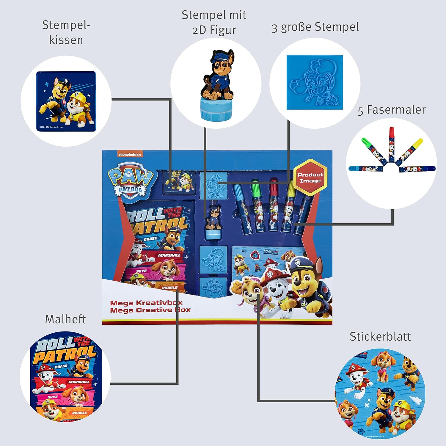 Paw Patrol Mega Scatola Creativa