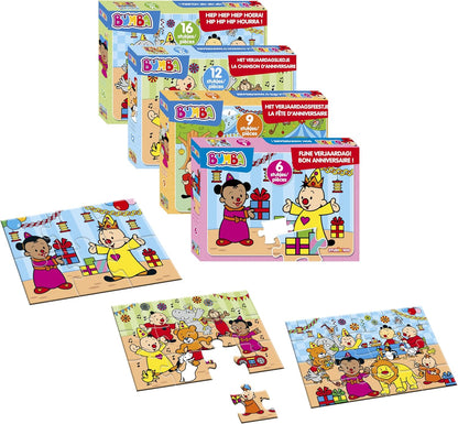 Bumba : puzzel 6st - Fijne verjaardag !