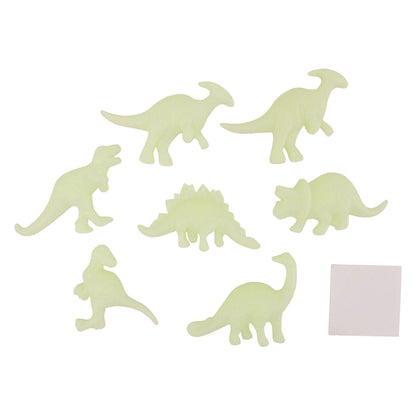 Johntoy - Glow in the dark 3D muur dino\`s 7dlg.