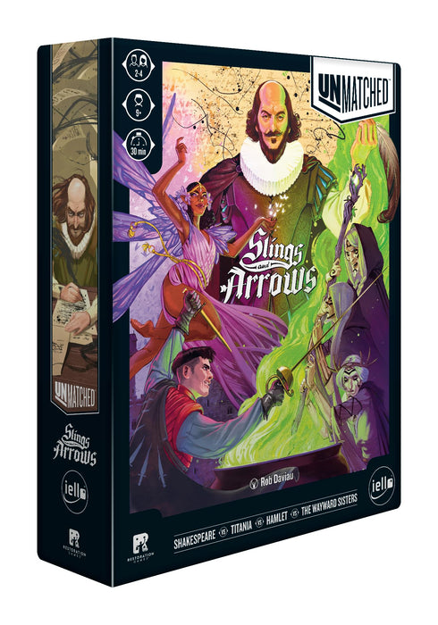 iello IEL70268 Unmatched: Slings & Arrows (englisch