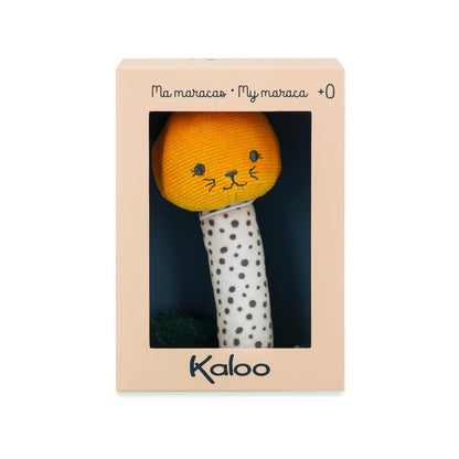 Kaloo - Stimuli - My Sweet Maracas - Baby Rattle - Musical Toy - Early-Learning Toy: Fine Grip and Hand-Eye Coordination - 5.5"/14 cm - New Born - K971603