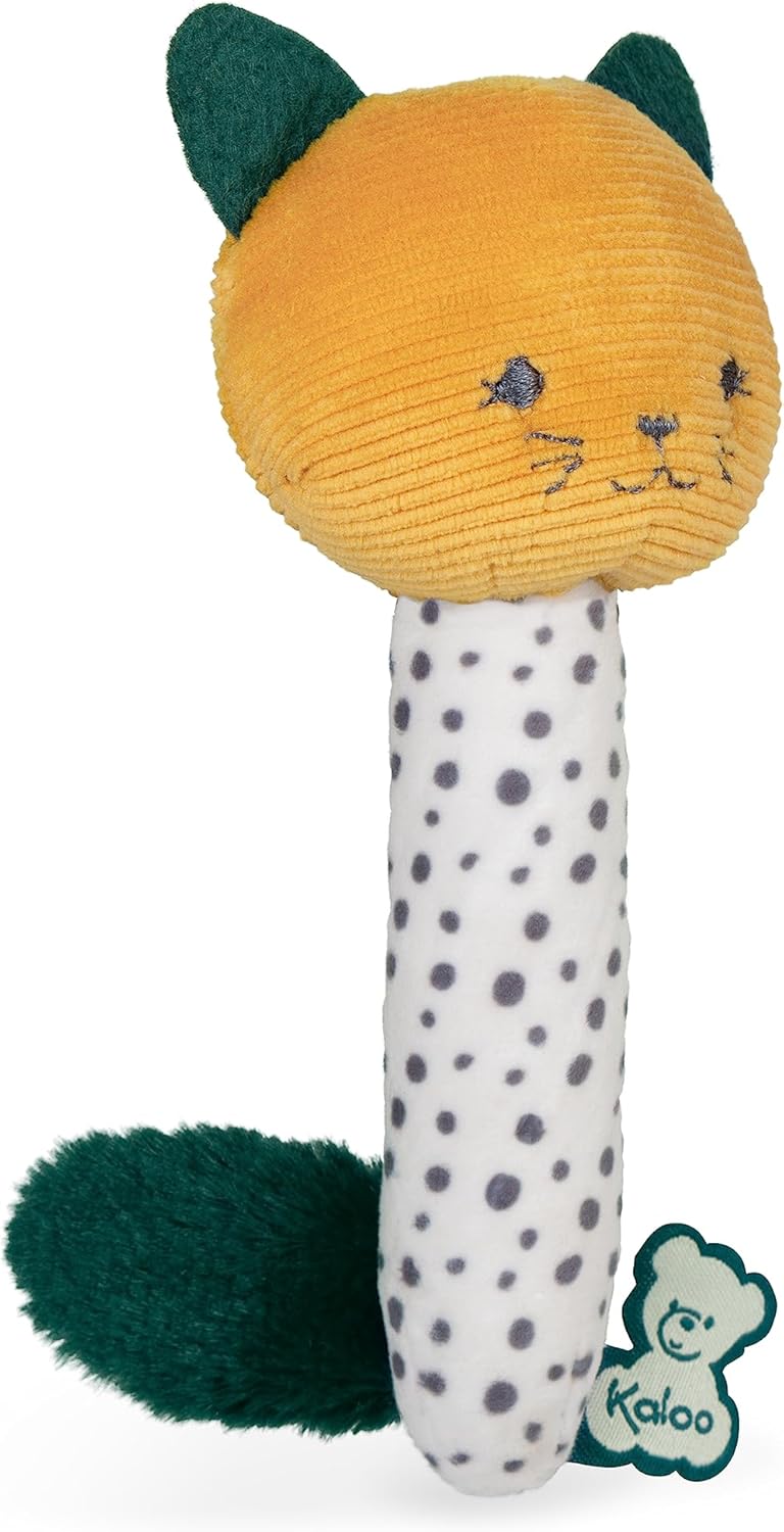 Kaloo - Stimuli - My Sweet Maracas - Baby Rattle - Musical Toy - Early-Learning Toy: Fine Grip and Hand-Eye Coordination - 5.5"/14 cm - New Born - K971603