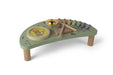 Dantoy - Children's Wooden Music Station - Role Play - Wooden Toy - with Accessories - 3+ Years