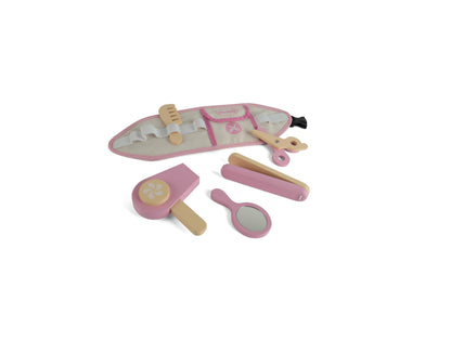 Dantoy - Wooden hairdressing set for children - role play - wooden toys - with accessories - over 3 years