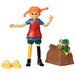 Pippi Langstrumpf Spielzeug Spielfiguren mit Pippi, Herr Nilsson Äffchen, Gold Koffer & Scheuerbürste Schuhe – Puppenhaus Zubehör Figuren Mädchen und Jungen ab 3 Jahren