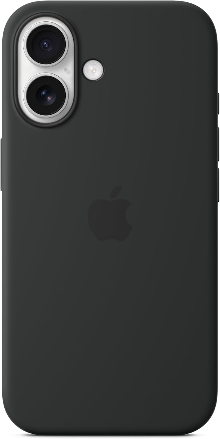 Iphone 16 Silicone Case With Magsafe - Black