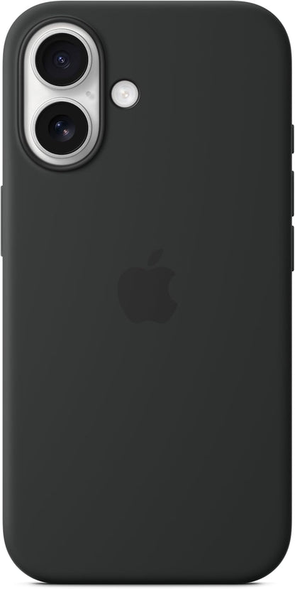 Iphone 16 Silicone Case With Magsafe - Black