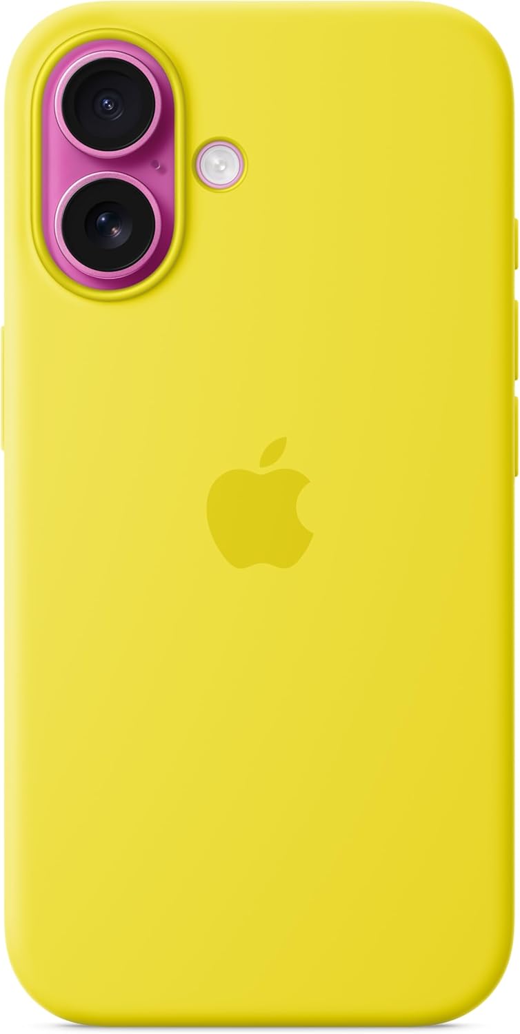 Iphone 16 Silicone Case With Magsafe - Star Fruit