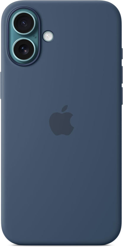 Iphone 16 Plus Silicone Case With Magsafe - Denim