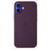 Iphone 16 Plus Silicone Case With Magsafe - Plum