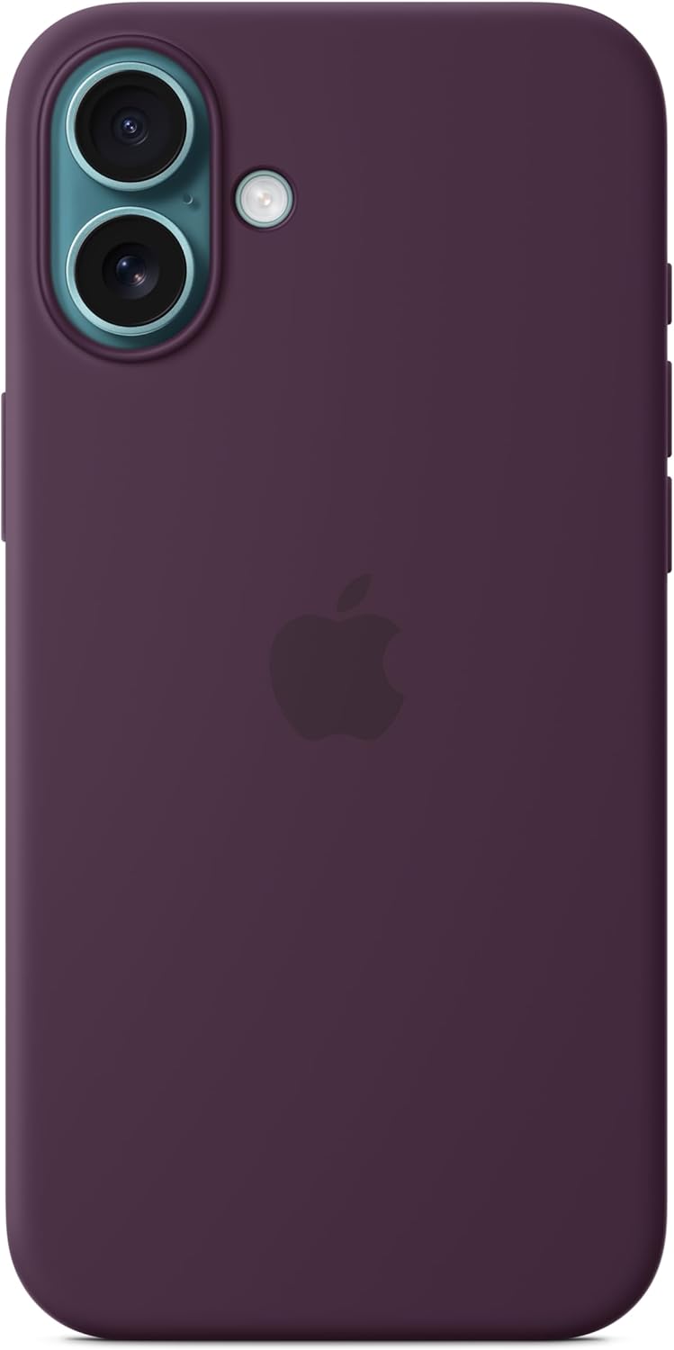 Iphone 16 Plus Silicone Case With Magsafe - Plum
