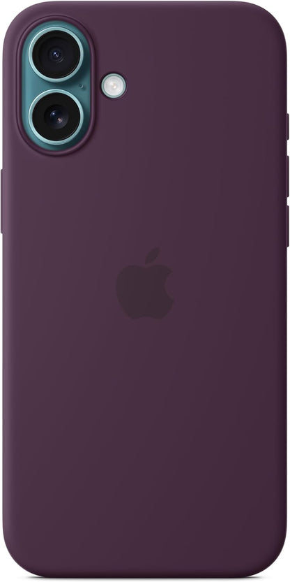 Iphone 16 Plus Silicone Case With Magsafe - Plum