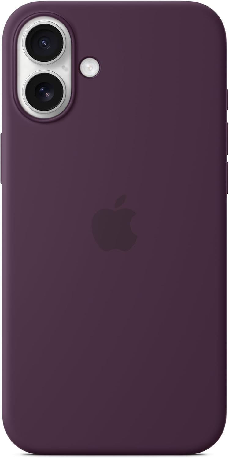 Iphone 16 Plus Silicone Case With Magsafe - Plum