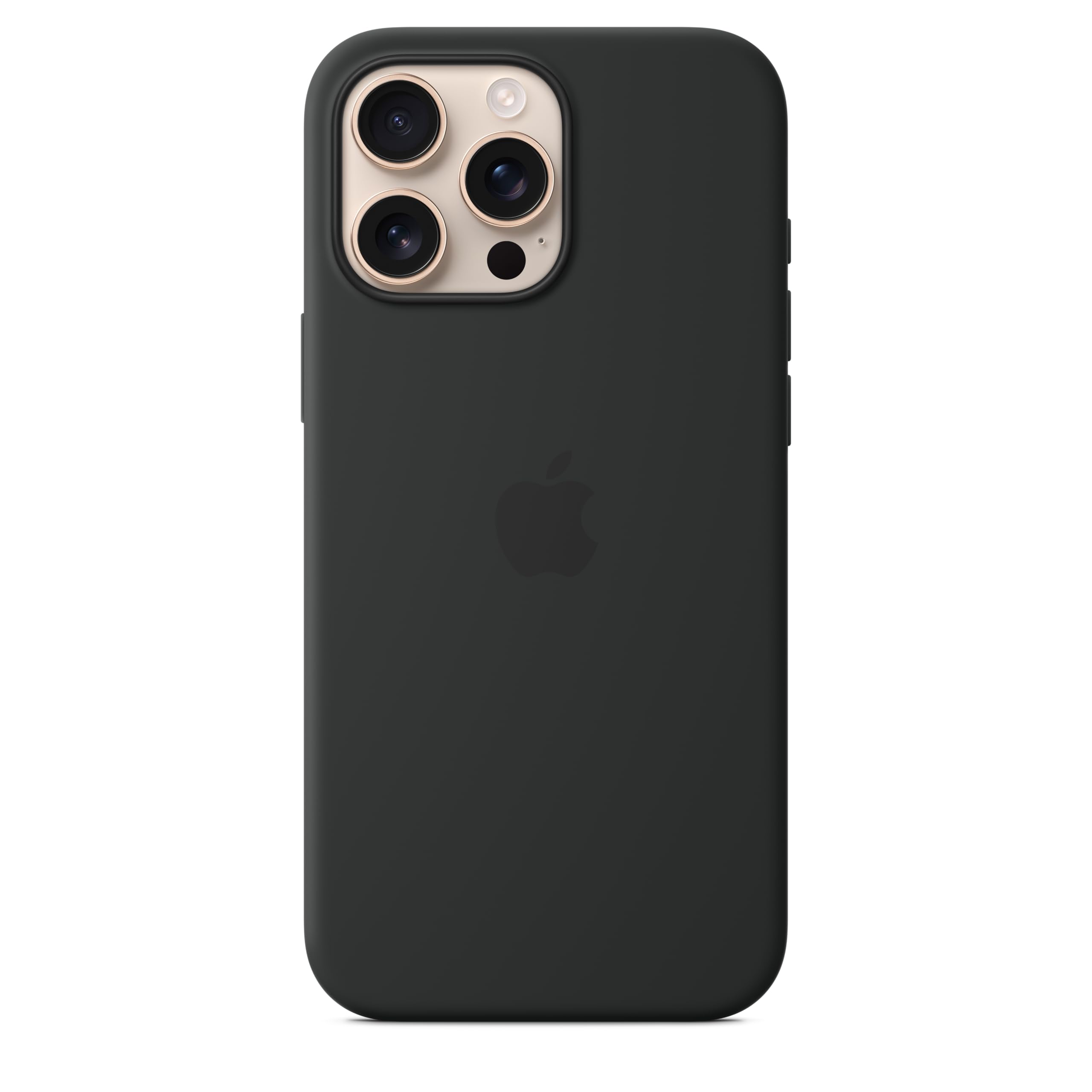 Iphone 16 Pro Max Silicone Case With Magsafe - Black