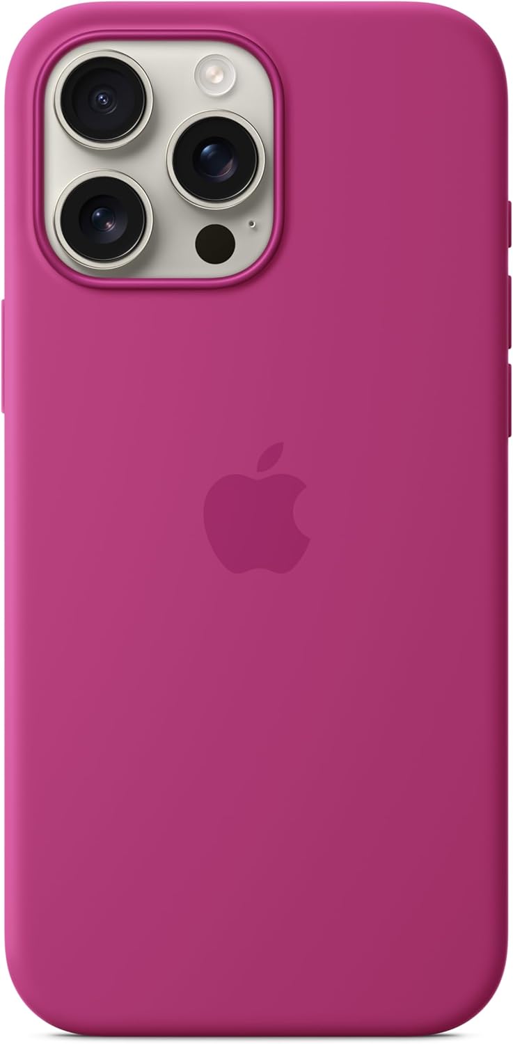 Iphone 16 Pro Max Silicone Case With Magsafe - Fuchsia