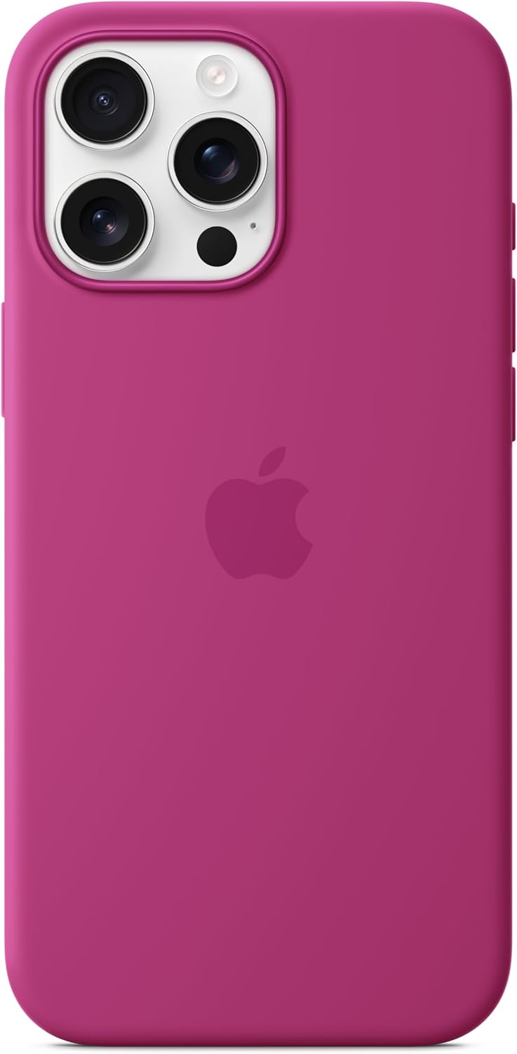 Iphone 16 Pro Max Silicone Case With Magsafe - Fuchsia
