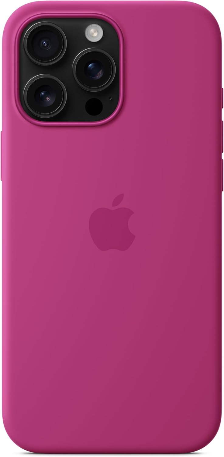 Iphone 16 Pro Max Silicone Case With Magsafe - Fuchsia