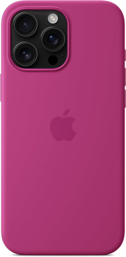 Iphone 16 Pro Max Silicone Case With Magsafe - Fuchsia