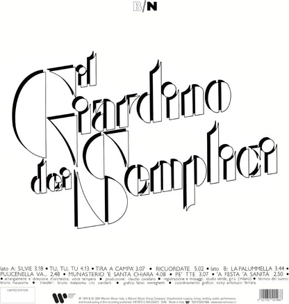 B/N (Vinile Bianco Edizione Limitata