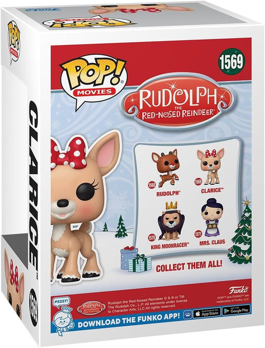 Funko Pop! Movies: Rudolph – Clarice - Rudolph the Red-Nosed Reindeer - Collectable Vinyl Figure - Gift Idea - Official Merchandise - Toys for Kids & Adults - Movies Fans