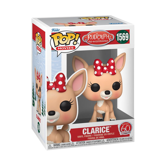 Funko Pop! Movies: Rudolph – Clarice - Rudolph the Red-Nosed Reindeer - Collectable Vinyl Figure - Gift Idea - Official Merchandise - Toys for Kids & Adults - Movies Fans