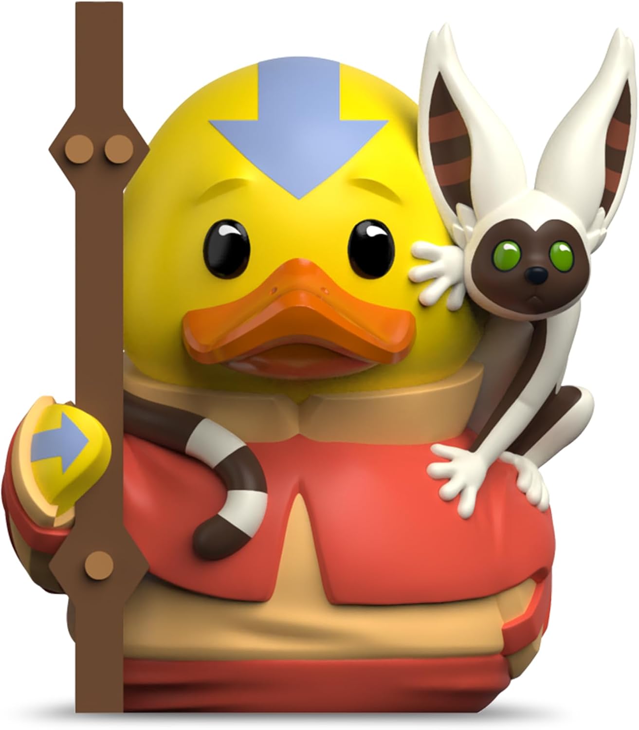 TUBBZ First Edition Aang Collectible Vinyl Rubber Duck Figure - Official Avatar: The Last Airbender Merchandise - Action TV, Film & Video Games Aang (First Edition)