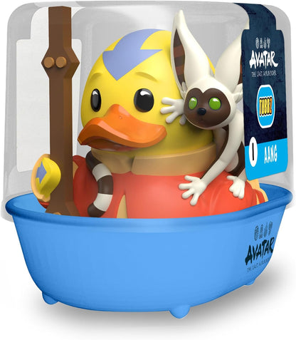 TUBBZ First Edition Aang Collectible Vinyl Rubber Duck Figure - Official Avatar: The Last Airbender Merchandise - Action TV, Film & Video Games Aang (First Edition)