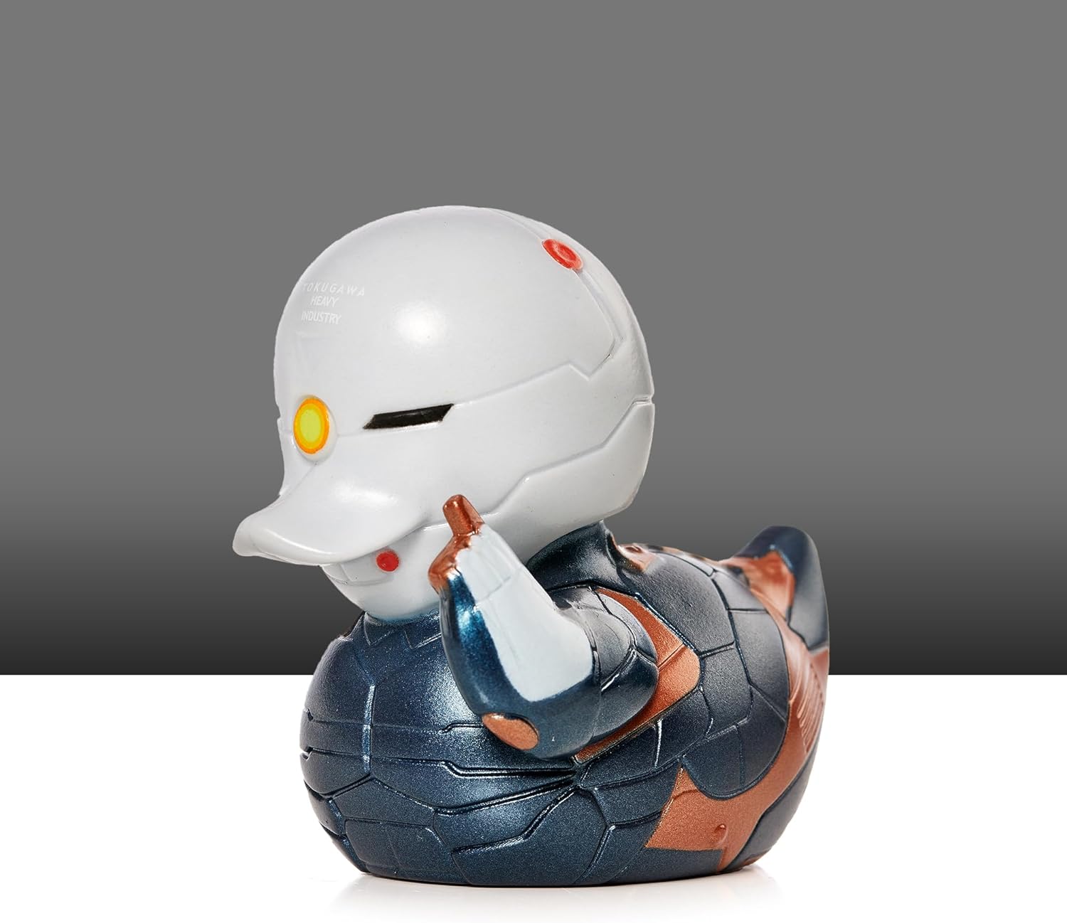 TUBBZ Mini Gray Fox Collectible Vinyl Rubber Duck Figure - Official Metal Gear Solid Merchandise - Thriller Action Video Games