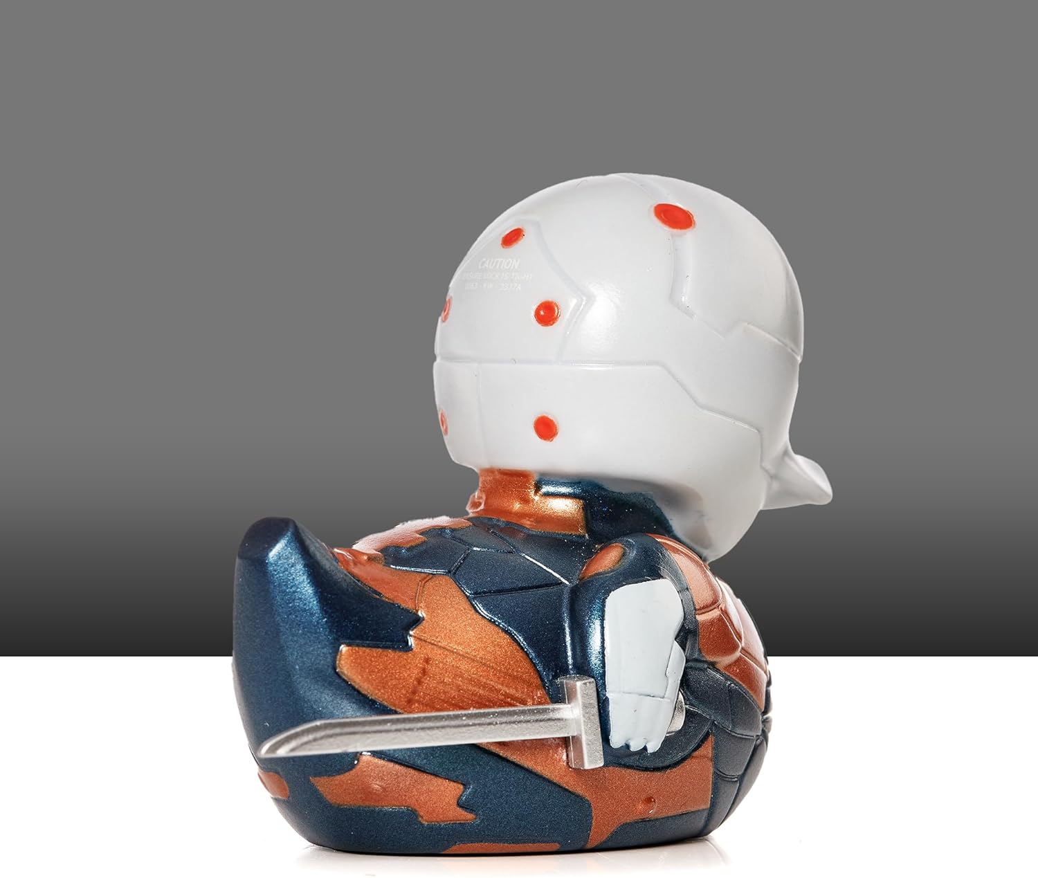 TUBBZ Mini Gray Fox Collectible Vinyl Rubber Duck Figure - Official Metal Gear Solid Merchandise - Thriller Action Video Games