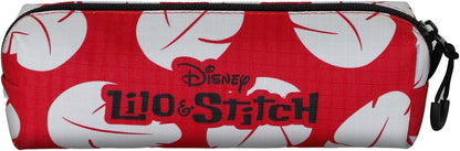 Lilo and Stitch Kiss-Fan Square Pencil Case 2.2, Red, 22 x 9 cm