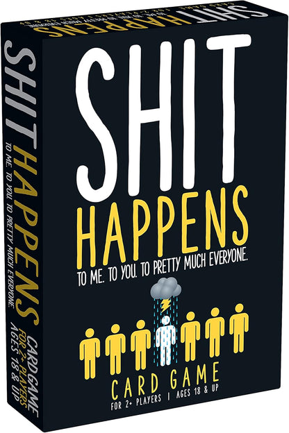 Shit Happens: Can You Guess Where Each Situation Ranks on the Misery Index? | Adult Party Drinking Games | For 2+ Players Ages 18+